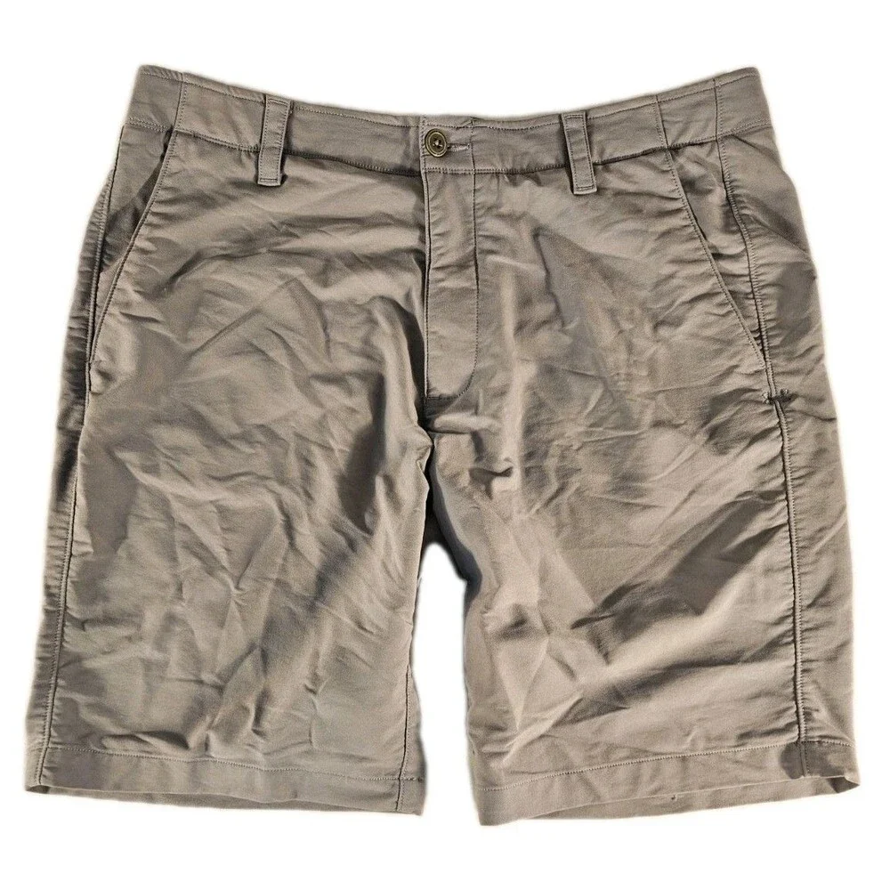 Under Armour Heatgear Golf Shorts Mens 38 Performance Stretch Casual Gray